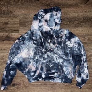 Pink half zip hoodie